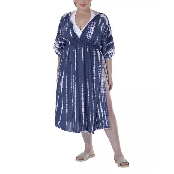 Raviya Other - Raviya Plus Size Tie-Dyed Cover-up Dress Size 1x NWT $58